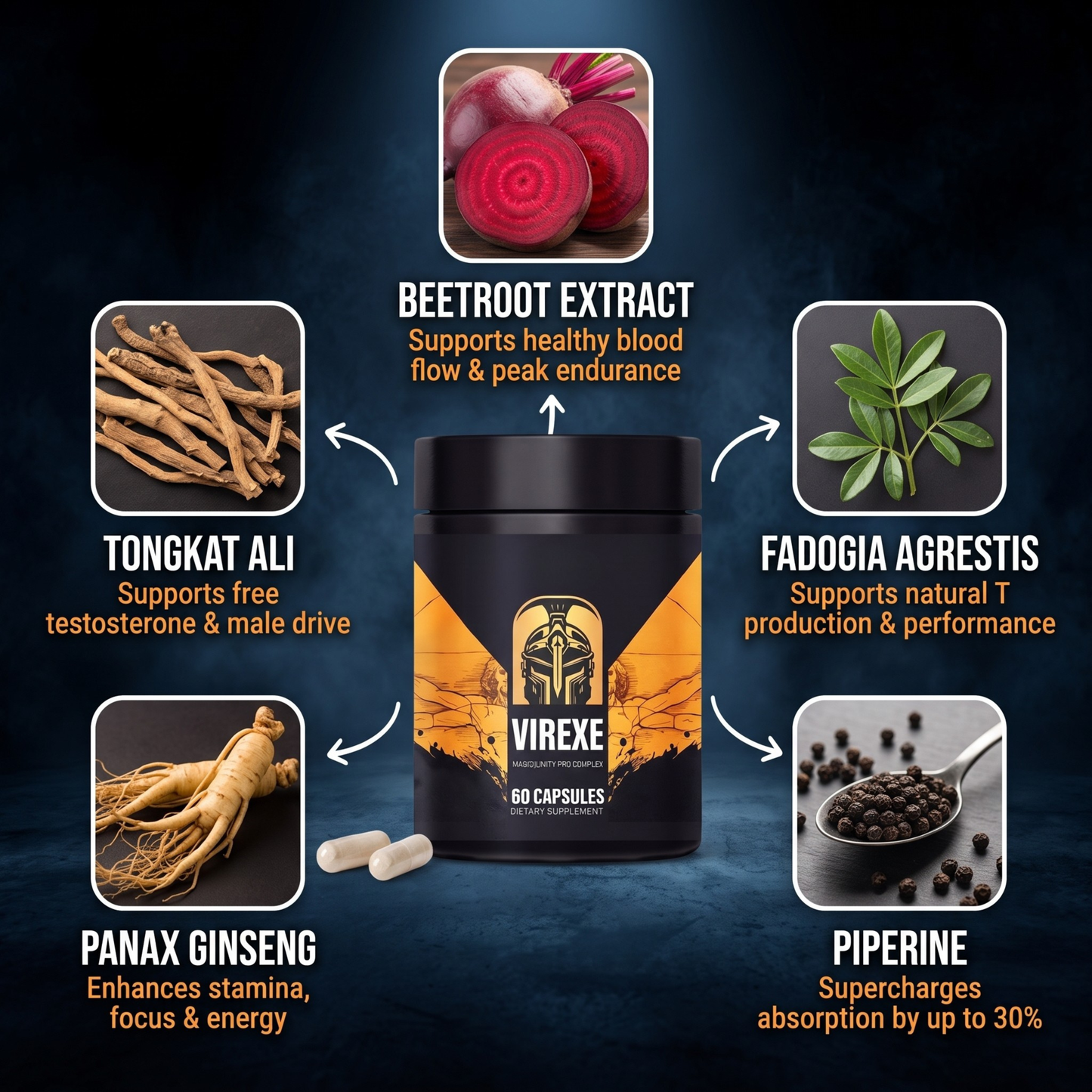 Natural T-Support Capsules